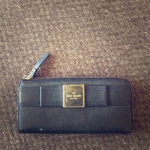 kate spade Black Wallet